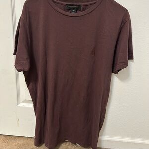 Christian Audigier Brown Short Sleeve Tee